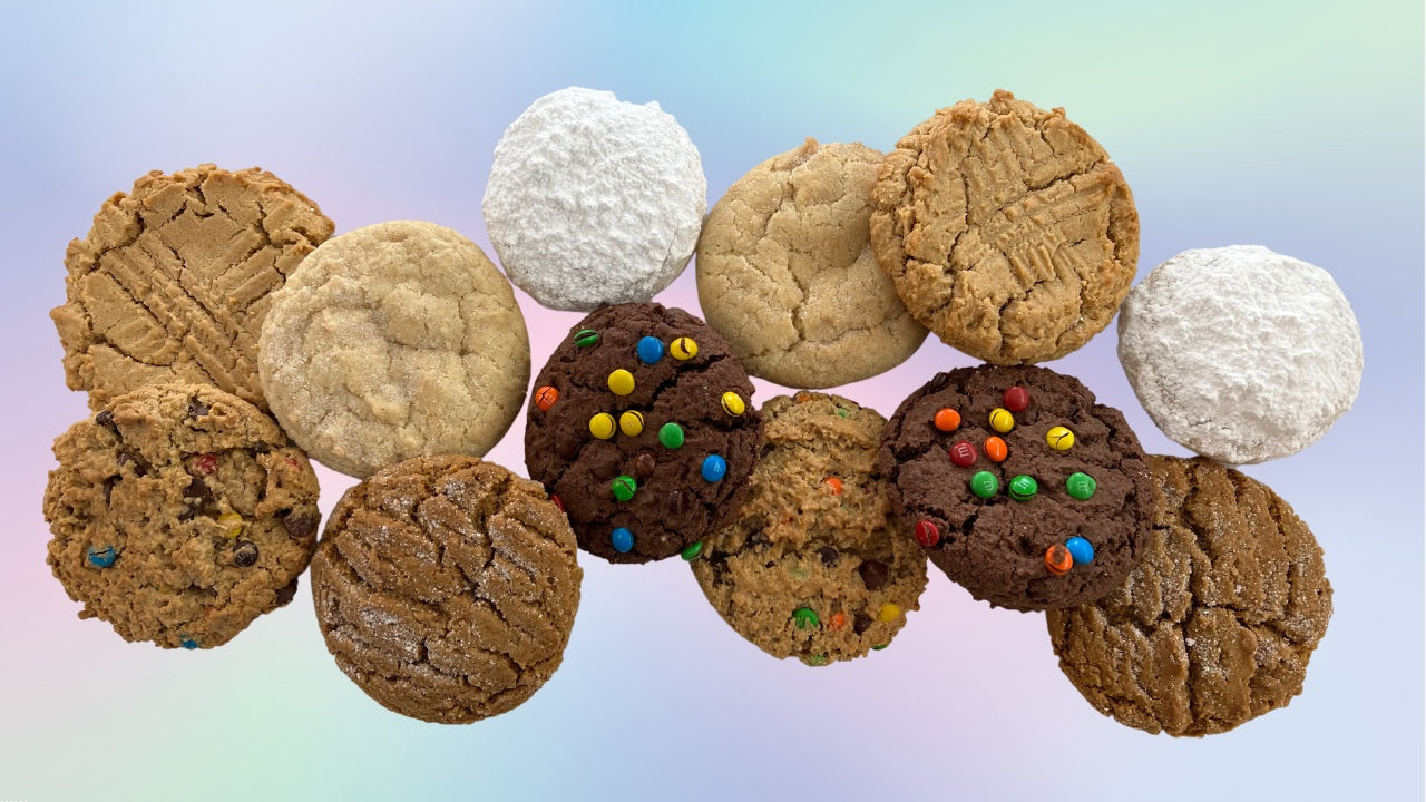 Catering Tray 200 Bite Size Cookies