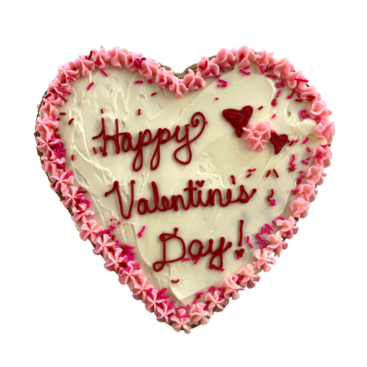 Valentine's Day Cookie Cake