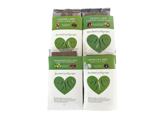 Green Heart Candy Bar